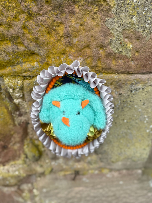 Toydermy- oval plaque