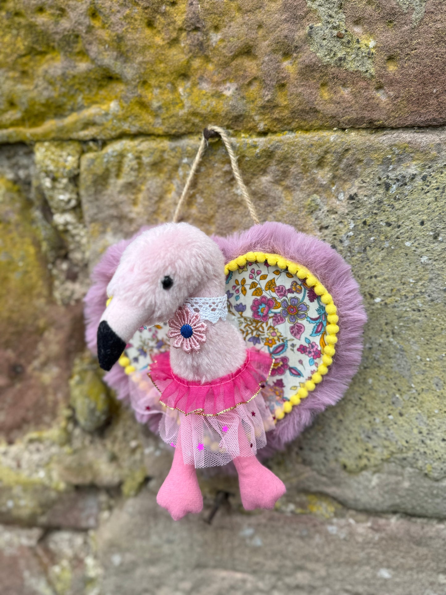 Toydermy on heart plaque