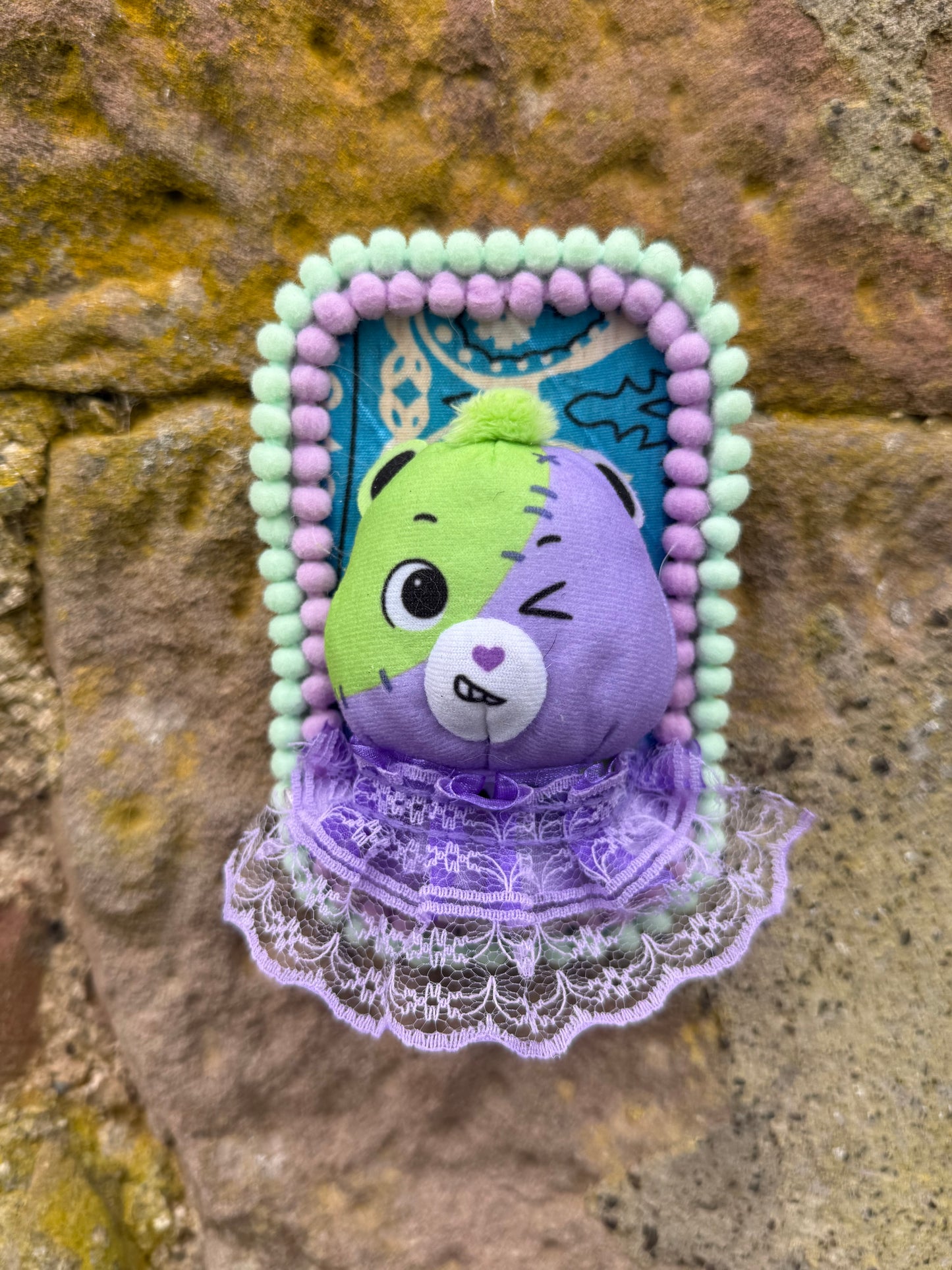 Toydermy - small wooden plaque