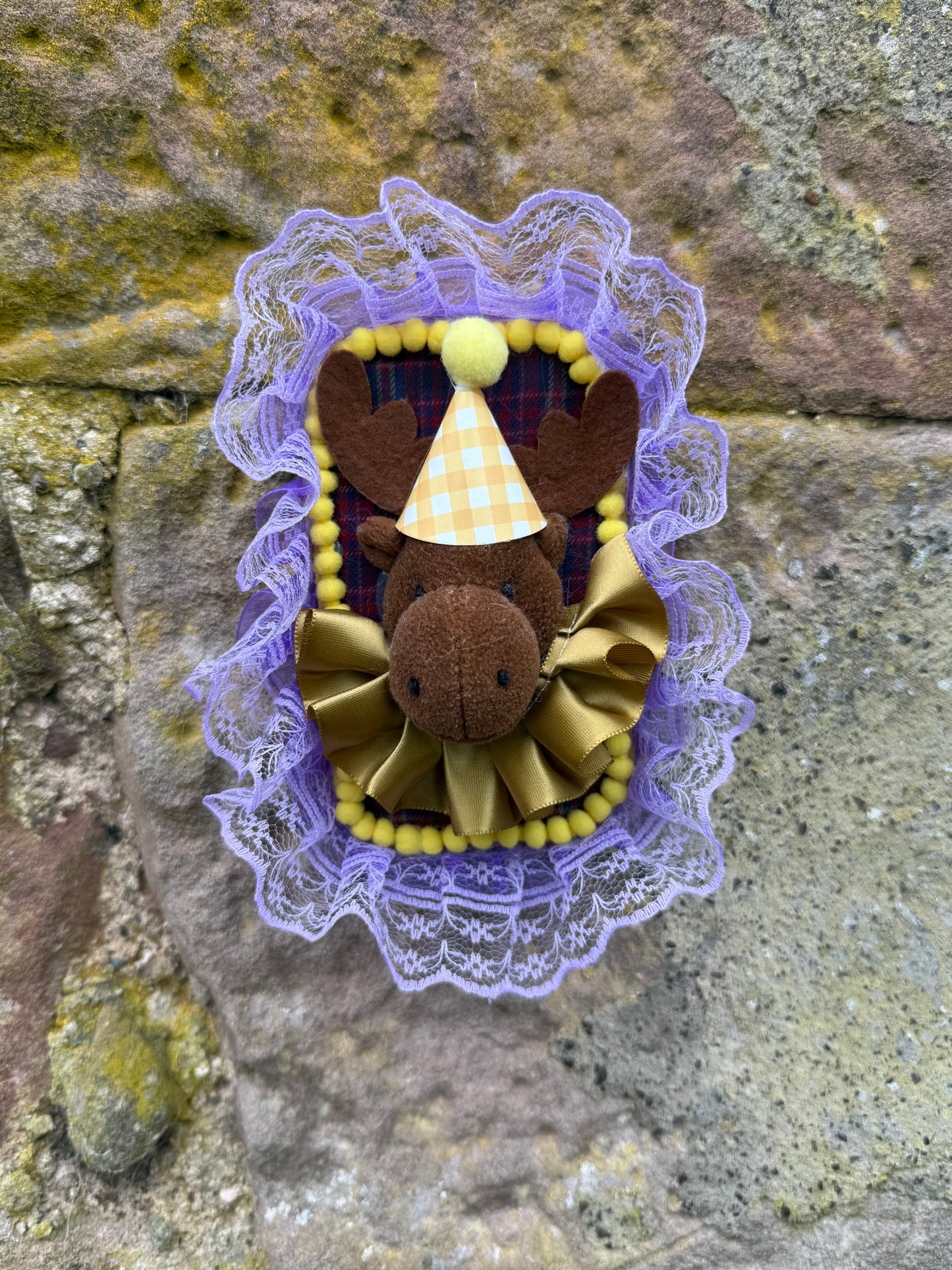 Toydermy - small wooden plaque