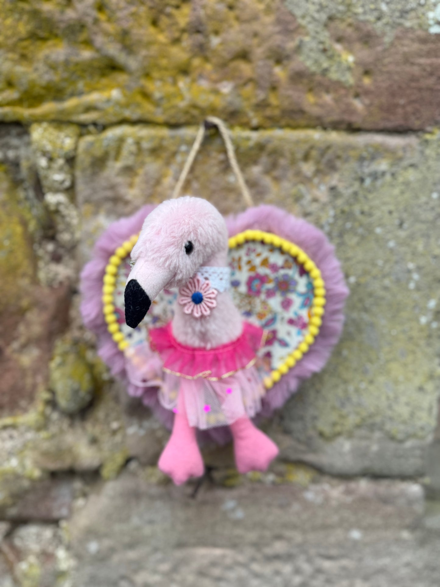 Toydermy on heart plaque